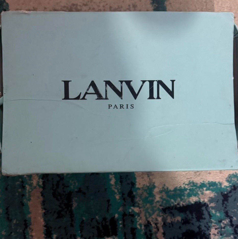 Lanvin Curb Sneakers Pale Pink size 38 (8)