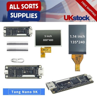 Sipeed Tang Nano 9K FPGA Entwicklungsboard GOWIN GW1NR-9 RISC-V HDMI Ready UK