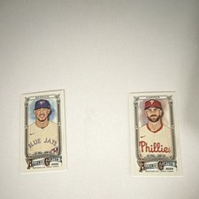 Topps Allen & Ginter MLB Card Lot Berrios #243 Blue Jays Harper #146 Phillies