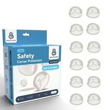 12 Large Table Corner Protectors - Edge Guards Baby Proofing