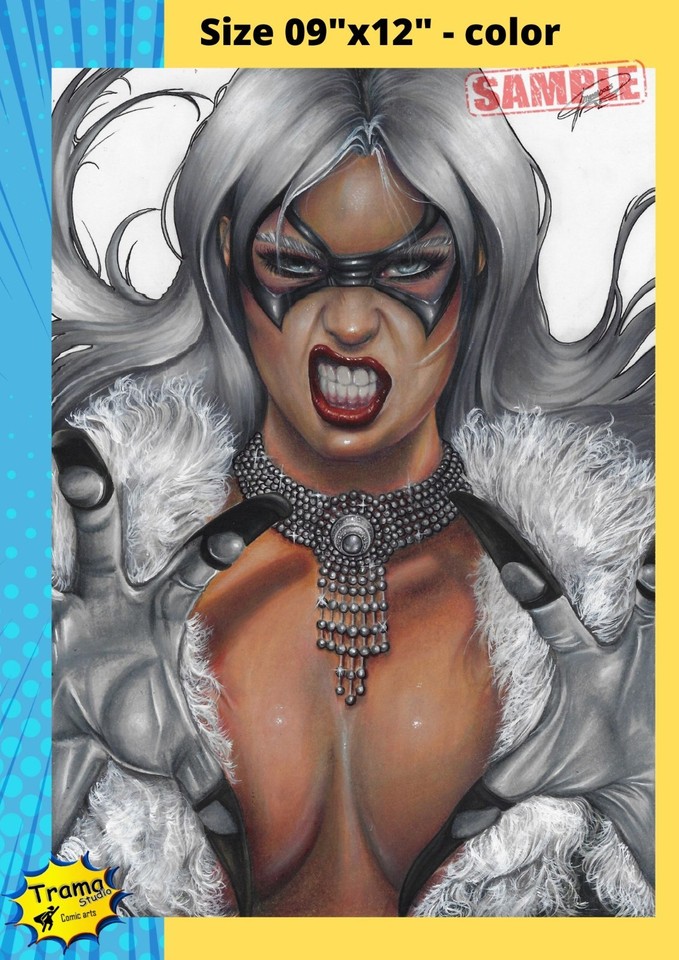 1 commission for 1 character 09 x12  by Jade Morais - TramaStudio Comic Art