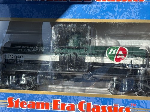 ATLAS #3003807-1    0-27  GAUGE B/A PETROLEUM  TANK CAR # 447  (3 RAIL) | Condition: Used