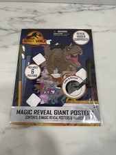 Jurassic World Dominion Magic Reveal Giant Posters, Include Six Posters new