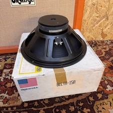 Vintage Eminence 151266 8ohm Delta 15A USA Bass Speaker Driver Boxed