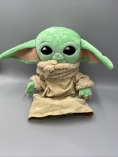 Star Wars Collectible Grogu Baby Yoda Mandalorian Plush. 12" Stuffed Toy.