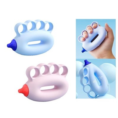 Hand Grip Strengthener Silikon Fingertrainer Trainingsgerät mit Individueller
