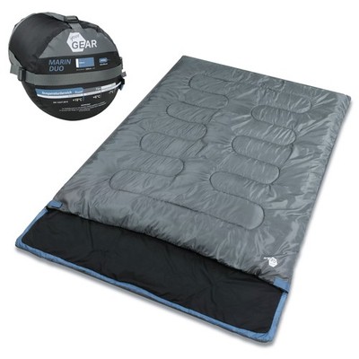 your GEAR 2 Mann Schlafsack Marin -7°C Deckenschlafsack 220x150 Doppelschlafsack