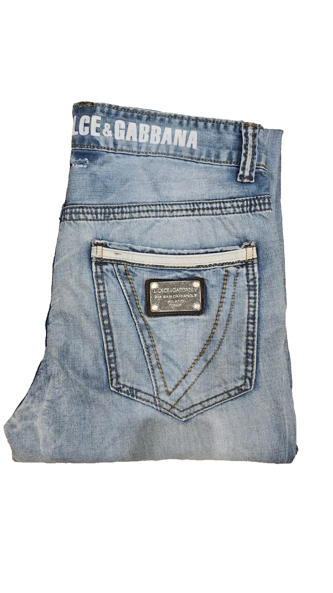 Dolce&Gabbana Women's Denim Regular Jeans for Men for sale | eBay