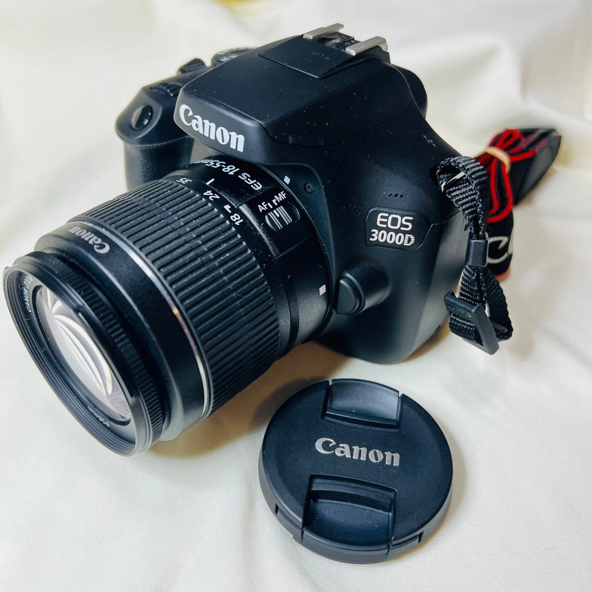 Canon EOS 3000D デジタル一眼レフカメラ Amazon.com : Canon EOS 3000D with Canon 18-55 Lens DSLR Camera