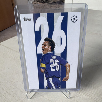 Topps UEFA CL John Terry Chelsea FC BB-7 Sport Trading Card 2006