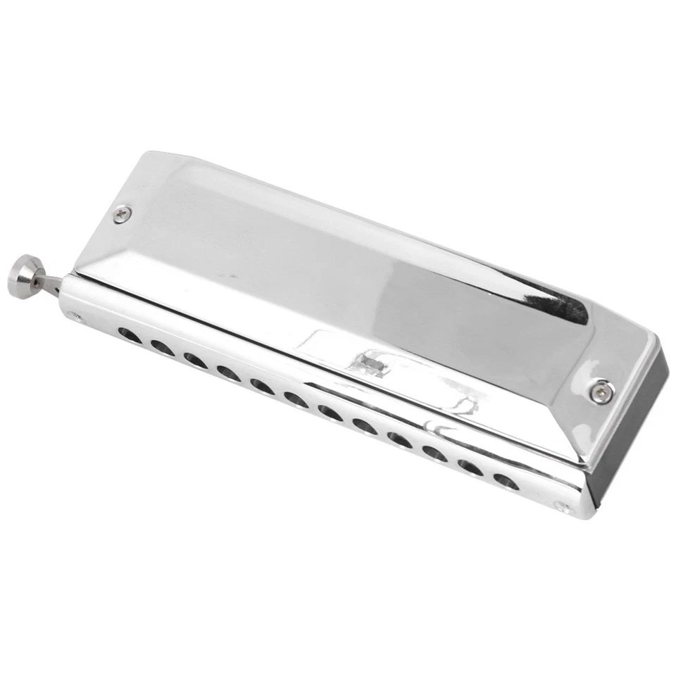 Chromatic Harmonica C Key 12 Hole 48 Tone Stainless Steel Professional Playin AU - Image 4 of 4