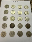 Kennedy 40% US Silver Half Dollar Full Roll $10FV Mixed Dates 20 Coins Lot C