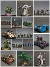Preorder Warhammer 40K Generic Space Marines pro Painted Miniature