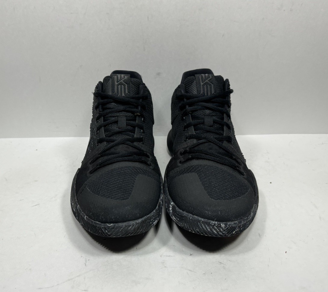 Nike Kyrie 3 Marble Sz 9.5 Kyrie Irving Triple Black