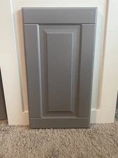 IKEA BODBYN Drawer front, gray, 18x10 " Kitchen 102.660.42