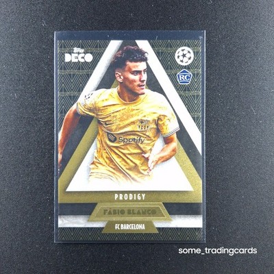 Topps Fabio Blanco FC Barcelona   RC - Prodigy 2022/23 Deco UCL