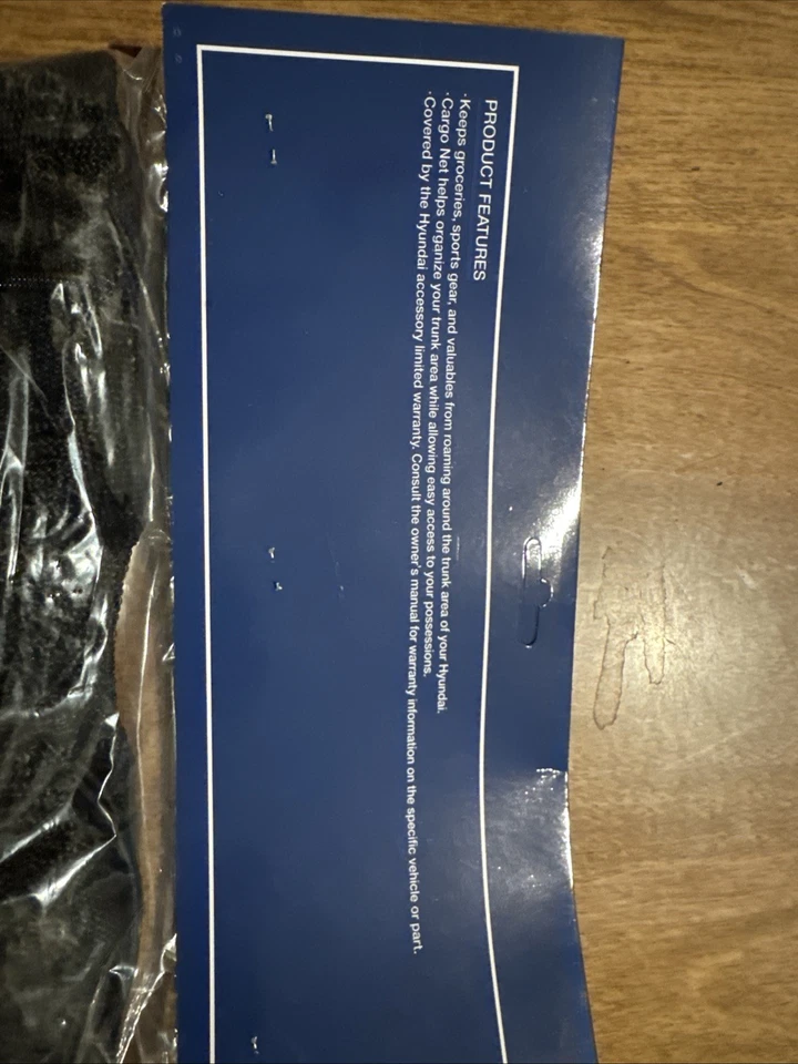 Red de carga Santa Fe OEM Hyundai 2024-2025 con bolsa (CWF12AC100) Foto 4 de 4