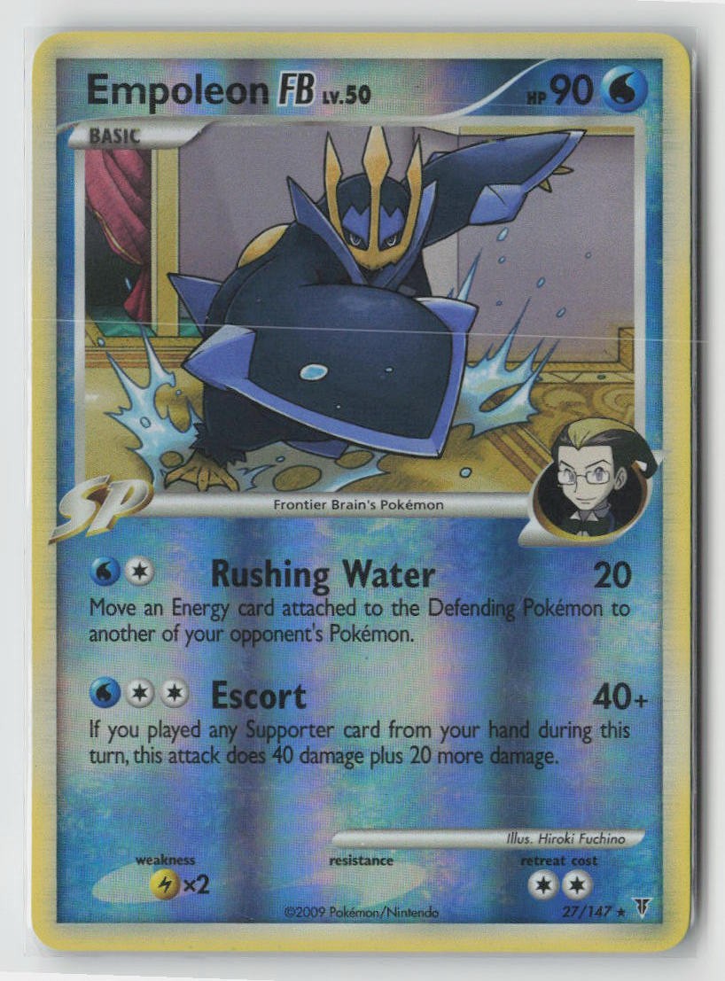 Empoleon FB Rare Supreme Victors 27 NM