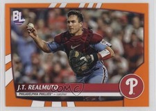 2023 Topps Big League Retail Electric Orange JT Realmuto #63 0t2