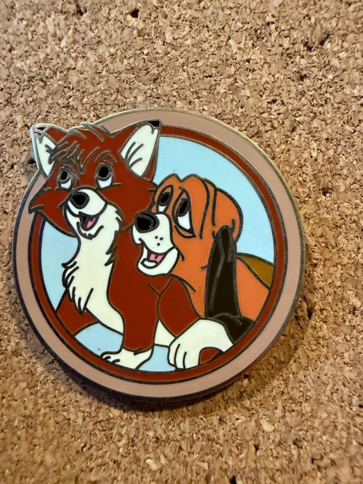 Disney Pin Best Friends Mystery Series - Tod and Copper