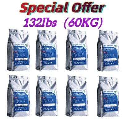 132lbs 60kg TPU DTF Powder Digital Transfer Hot Melt Adhesive Powder USA