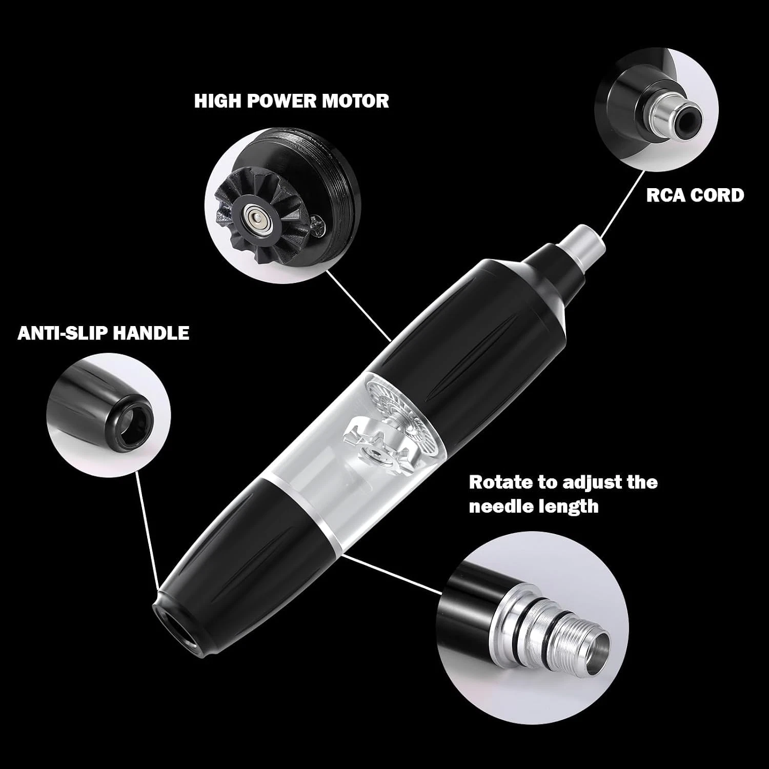 Eyebrow Microblading Tattoo Machine Kit, Professional Complete Wireless Tattoo G image 4