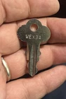 Vintage Original Chicago Lock Co. Coca Cola, Pepsi  Vending Machine Key: WEX 34