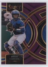 2024 Panini Select Premier Level Purple Prizm 22/99 Diego Cartaya #29 0q3