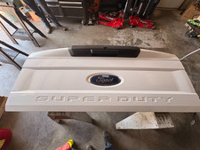 2017-2022 Ford F250 F350 Super Duty Tailgate Oem White W Camera Handle Backup 2017-2022 Ford F250 F350 Super Duty Tailgate Oem White W Camera Handle Backup