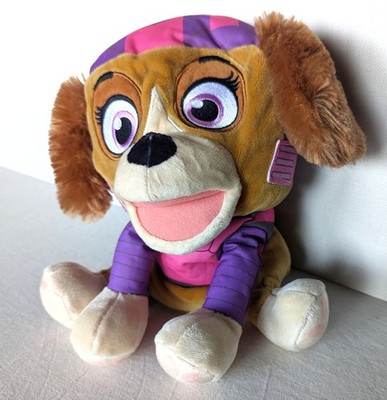 Paw Patrol Skye sprechende Plüsch Handpuppe Stofftier Nickelodeon 10 Zoll siehe Video