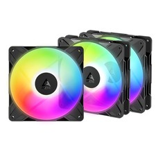 Image of Arctic P14 Pro Reverse A-RGB 140mm PWM Case Fans Black 2650 RPM 4-Pin - 3 Pack