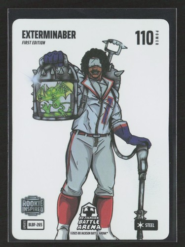 Bo Jackson Battle Arena Alpha #110 Exterminaber Steel Blizzard