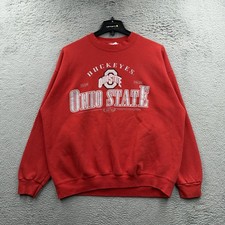 Vintage Ohio State Buckeyes Lee Sport Embroidered Crewneck Sweatshirt Size XL