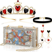 4Pcs Queen Costume Accessory Women Cosplay