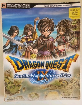 BradyGames Dragon Quest IX Sentinels Strategy Guide Illustrated Maps Included