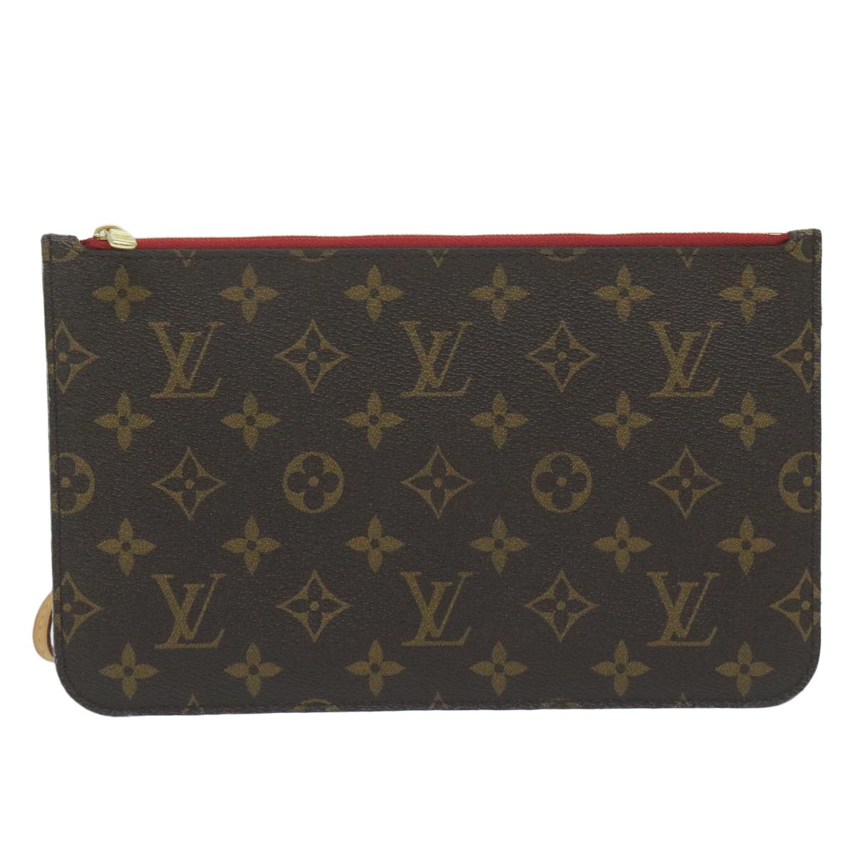 LOUIS VUITTON Monogram Neverfull MM Pouch Accessory Pouch LV Auth