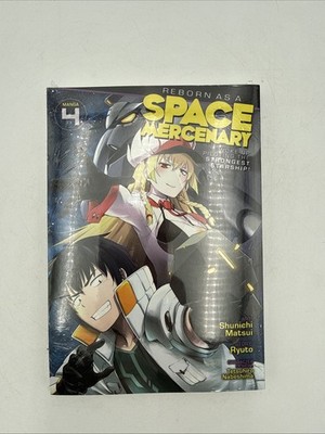 Reborn As A Space Mercenary Vol 4 Eng Manga SEALED - Sci Fi Space Fantasy Action