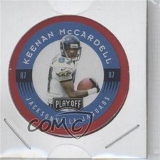 1997 Absolute Beginnings Chip Shot Red Keenan McCardell #87 0a1
