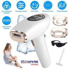 3 In 1 Ice Cooling Laser Hair Removal Painless Permanent At-Home IPL Hair Remova