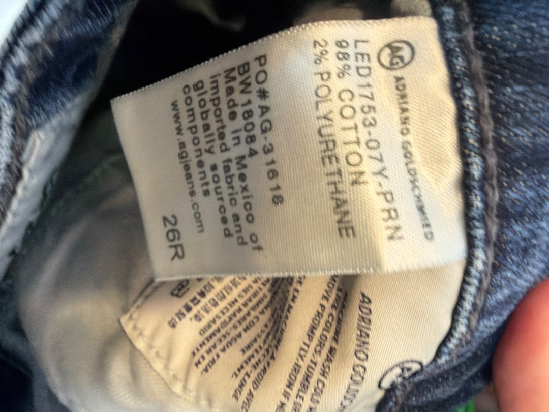 Adriano Goldschmied The Isabelle Jeans, dark denim, Used - Excellent thumbnail 3