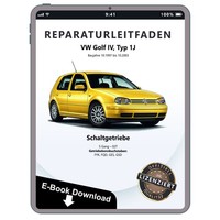 Vw Golf 4 1J 1997-2003 5 Gang Schaltgetriebe 02T Reparaturhandbuch Download