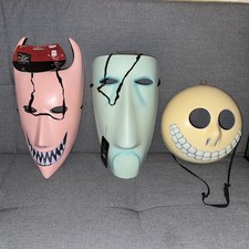 Walt Disney The Nightmare Before Christmas Lock Shock Barrel Mask Set