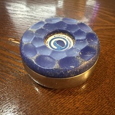Vintage American Shuffleboard Puck - Blue