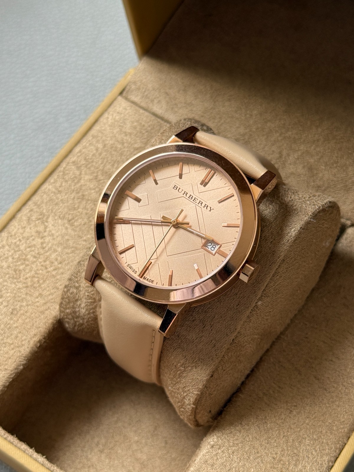 Наручные часы Burberry BU9014 Tan Dial