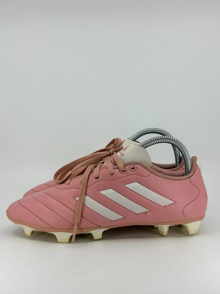 Adidas Goletto VIII FG J Jóvenes Niñas Botines de Fútbol Rosa GW6164 Talla 7 Zapatos Foto 4 de 4