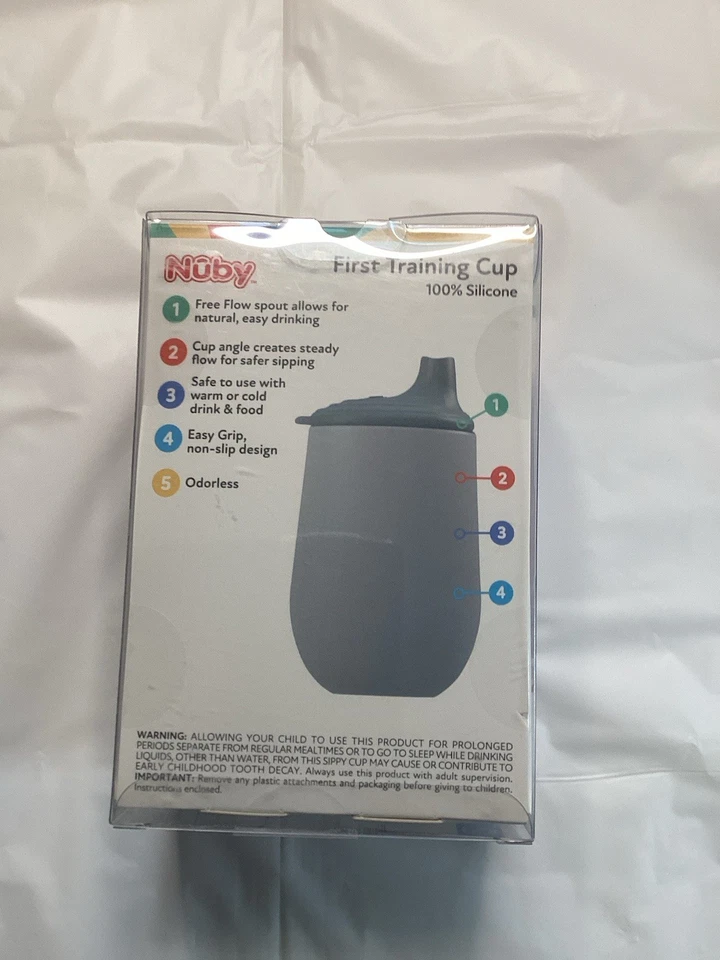 Nuby первый тренировочный кубок новый - Изображение 4 из 4