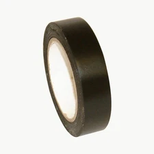 JVCC Premium Colored Vinyl Tape (V-36P): 1 in. x 36 yds. (Black)