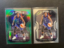 Napheesa Collier (Lynx) - 2021 WNBA Package Deal (Base & Green) Card #30