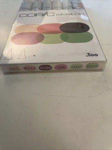 COPIC Sketch Markers Set Floral Favorites 1 ~ Dual - Tipped ~ NEW - Picture 2 of 3