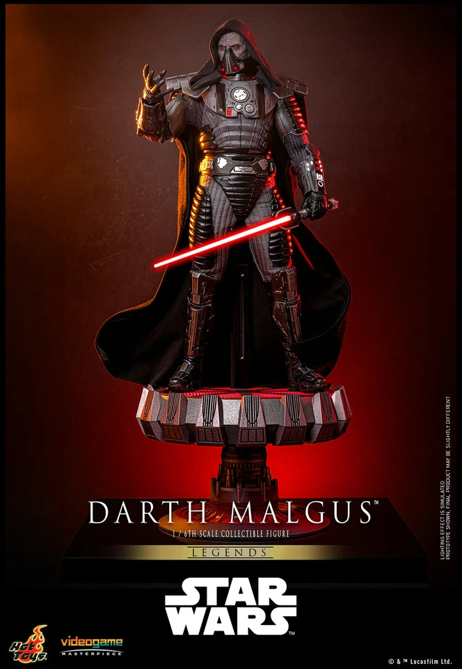 Hot Toys VGM70 Star Wars Darth Malgus 1/6th Scale Figure , UK shipping - Image 1 of 4